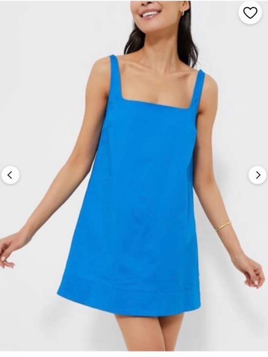 Pomander Place Dresses & Skirts - Pomander Place Cobalt Blue Square Neck Mini Dress